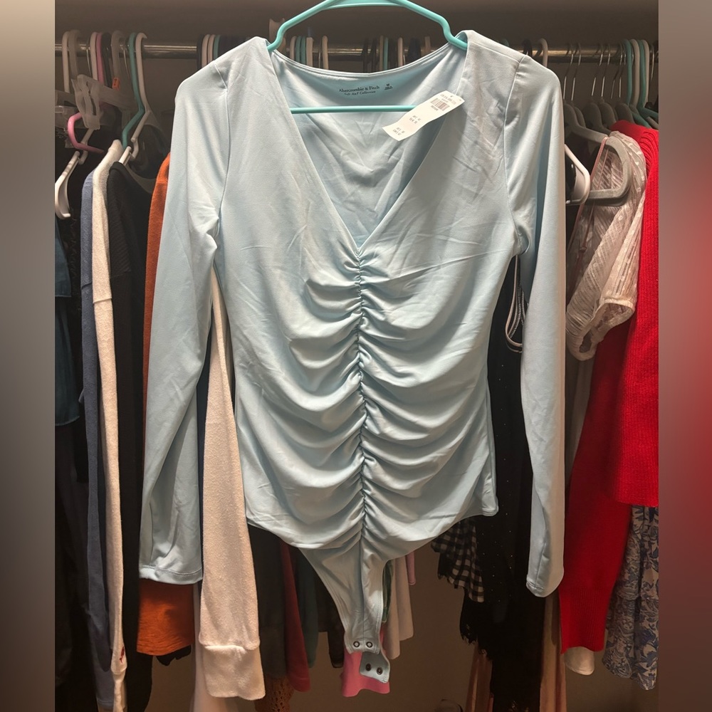 New Abercrombie rouched bodysuit